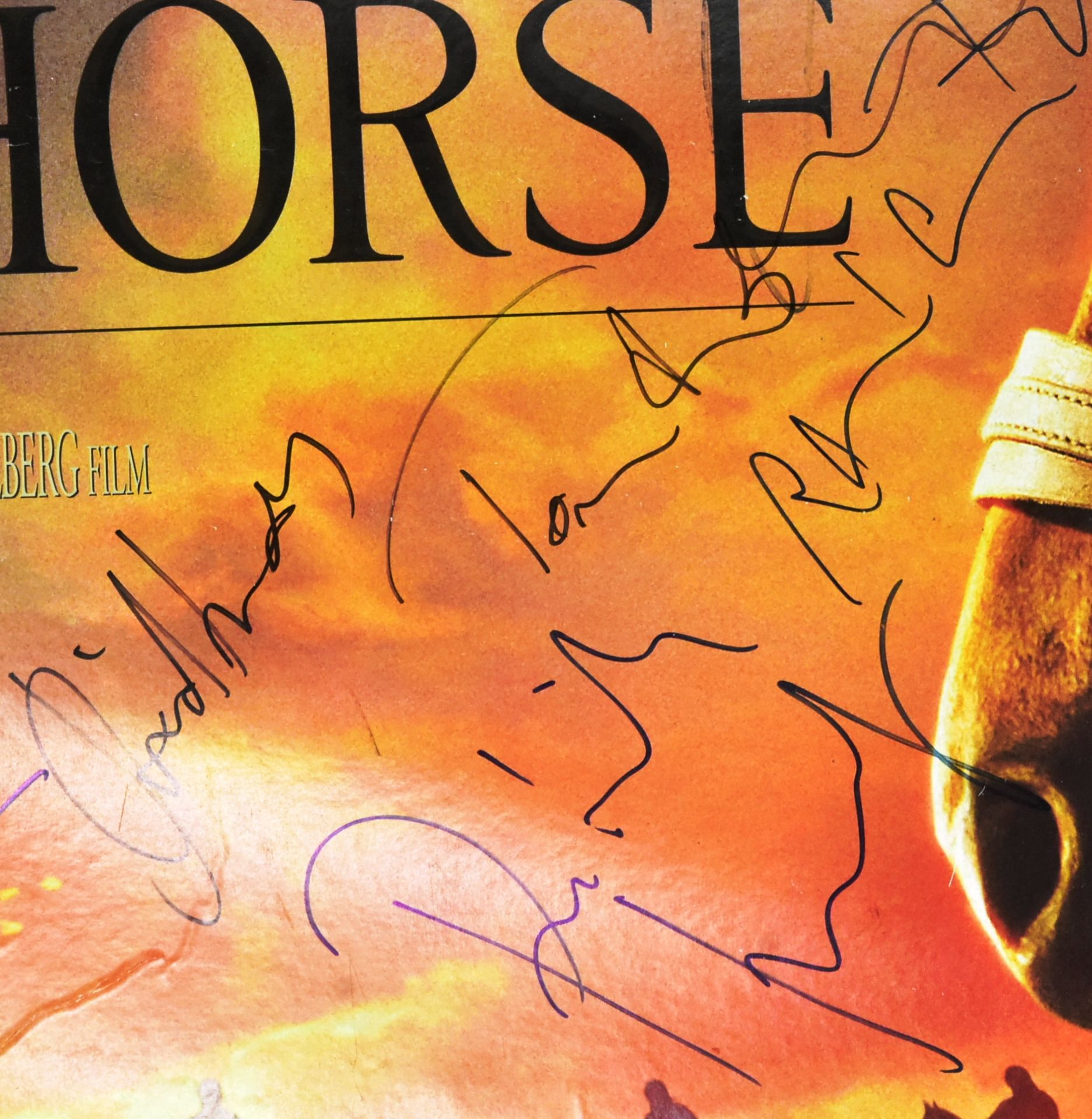 WAR HORSE (2011) - CAST & CREW SIGNED PREMIERE BOARD - Bild 3 aus 4