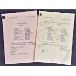 THE KEITH HARRIS SHOW (BBC SKETCH SHOW) - TWO ORIGINAL SCRIPTS