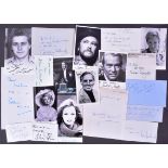 AUTOGRAPHS - 1970S / 1980S BRITISH ACTORS