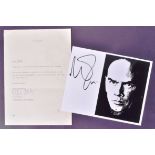 YUL BRYNNER (1920-1985) - AUTOGRAPHED 8X10" PHOTOGRAPH