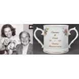 MORECAMBE & WISE - ERNIE & DOREEN WISE - PERSONALLY OWNED CUP