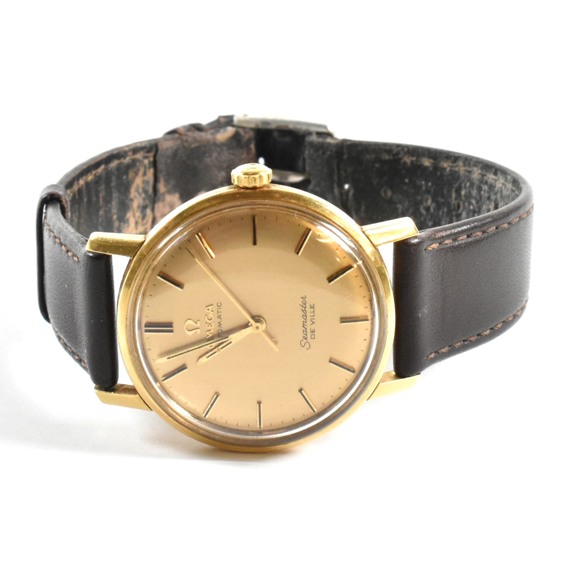 1960S 18CT GOLD OMEGA AUTOMATIC SEAMASTER DE VILLE WRISTWATCH - Image 3 of 6