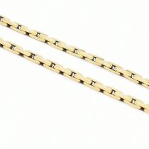 HALLMARKED 9CT GOLD FANCY FLAT LINK CHAIN