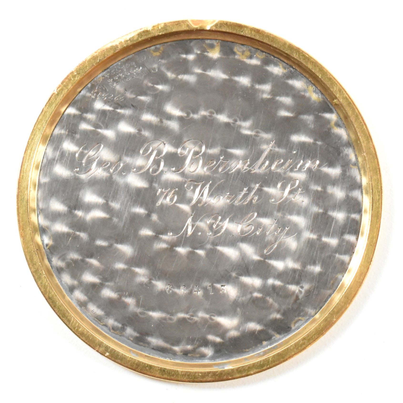 FINE PRECISION TOUCHON & CO GOLD & PLATINUM POCKET WATCH - Image 5 of 5