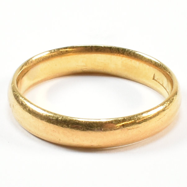 HALLMARKED 22CT GOLD BAND RING - Image 3 of 5