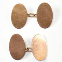 PAIR OF 1930S HALLMARKED 9CT GOLD CUFFLINKS