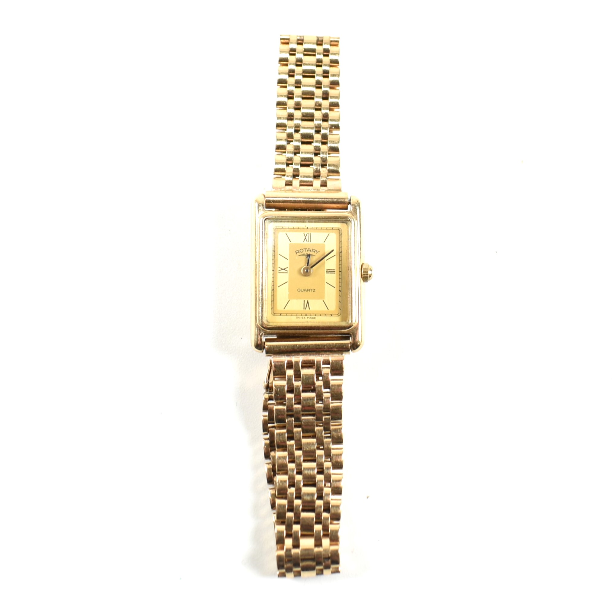 HALLMARKED 9CT GOLD ROTARY WRIST WATCH - Image 2 of 4