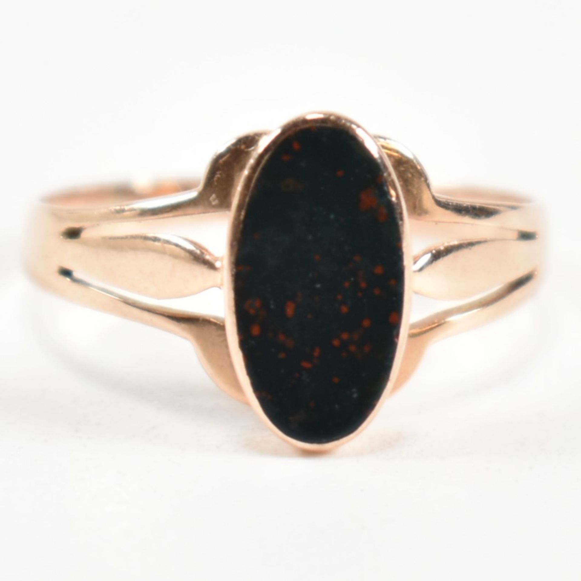 GOLD & BLOODSTONE RING