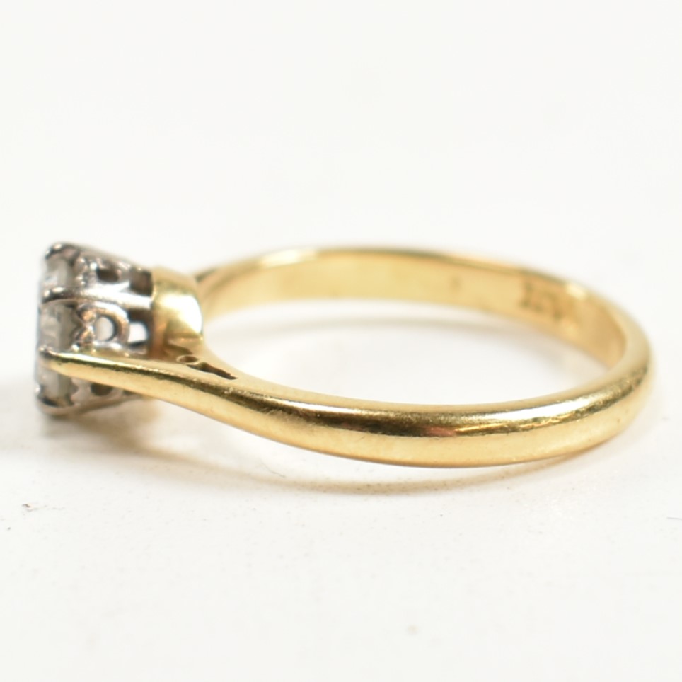 HALLMARKED 18CT GOLD & DIAMOND SOLITAIRE RING - Image 7 of 10