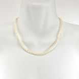 9CT GOLD & CULTURED PEARL NECKLACE