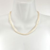 9CT GOLD & CULTURED PEARL NECKLACE