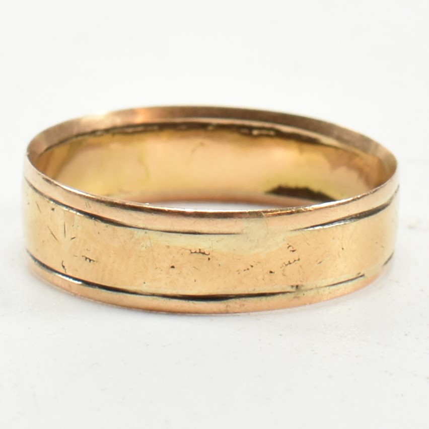 VICTORIAN HALLMARKED 18CT GOLD BAND RING