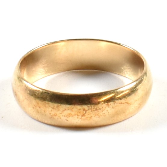 HALLMARKED 9CT GOLD BAND RING