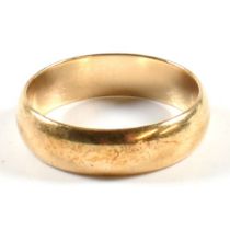 HALLMARKED 9CT GOLD BAND RING