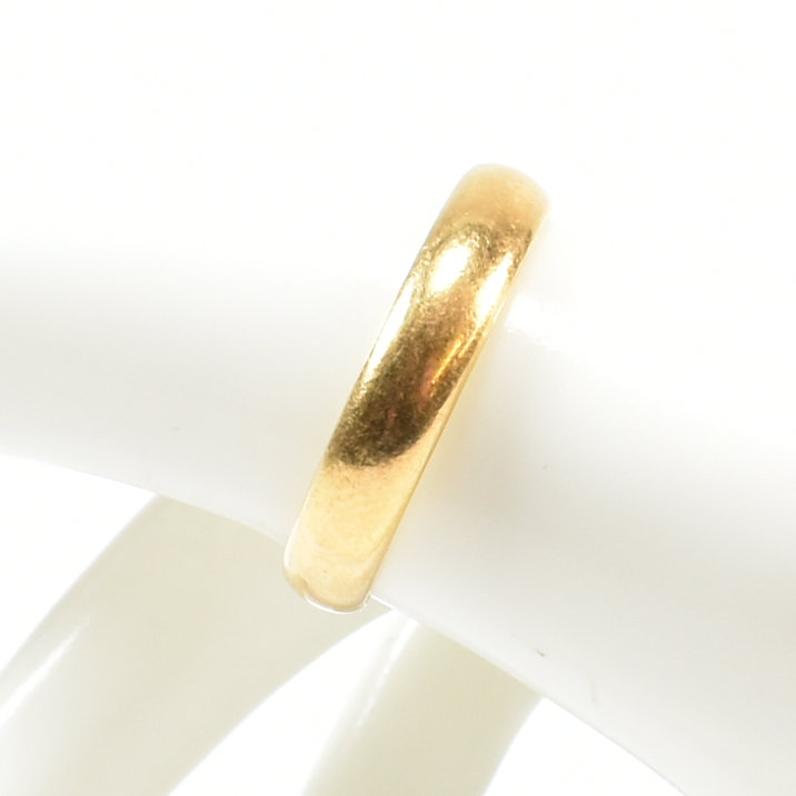 HALLMARKED 22CT GOLD BAND RING - Image 5 of 5