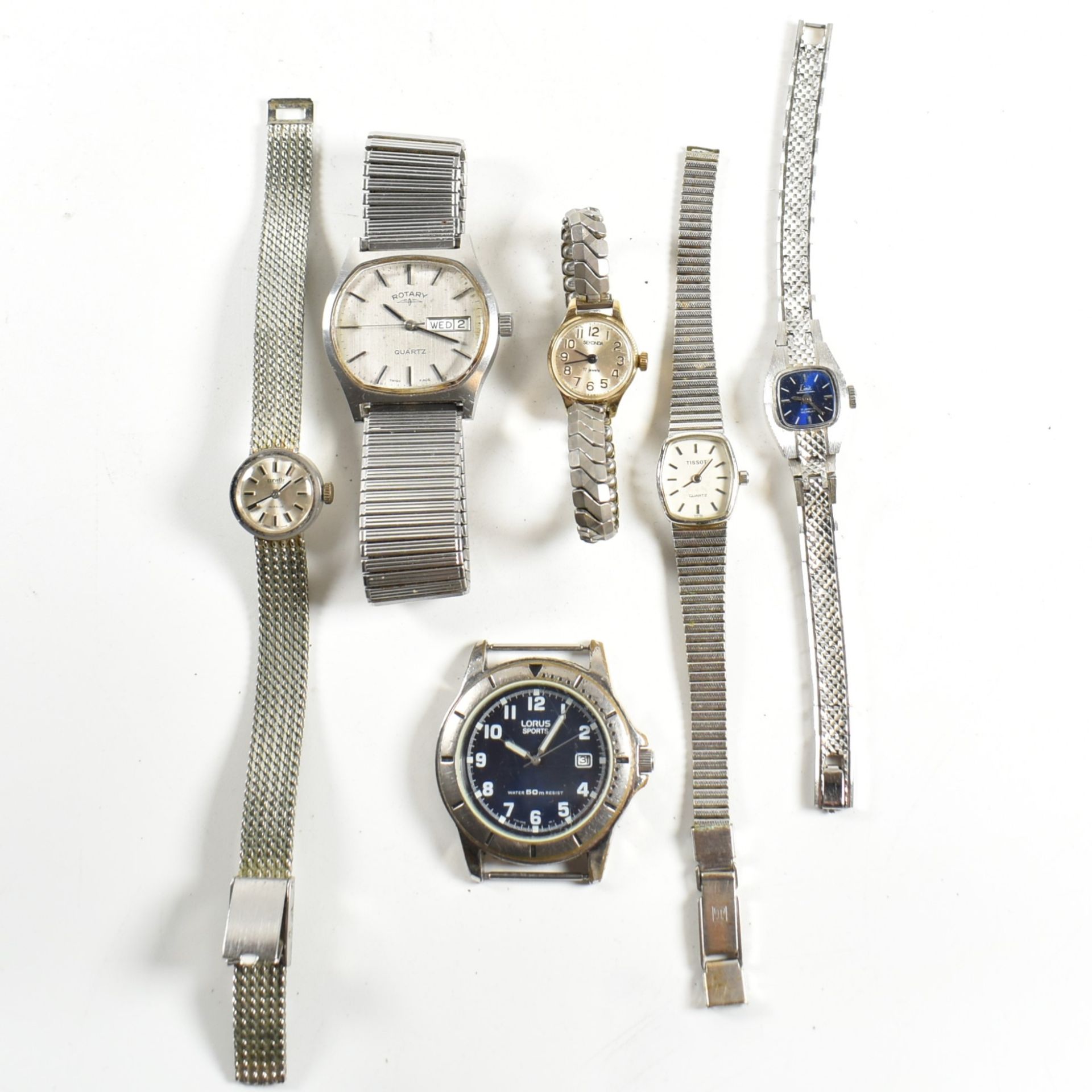 COLLECTION OF WRISTWATCHES INCLUDING TISSOT - Image 2 of 5