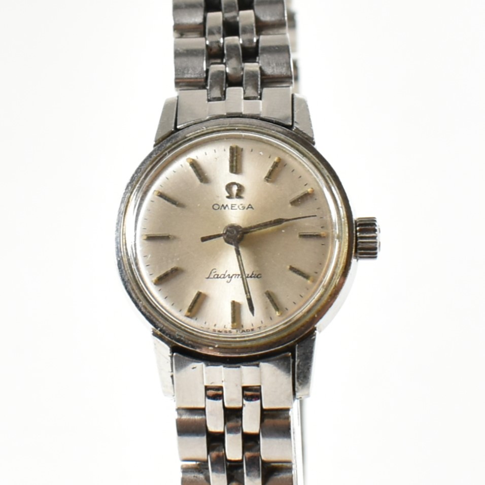 STAINLESS STEEL OMEGA LADYMATIC SEAMASTER WRISTWATCH