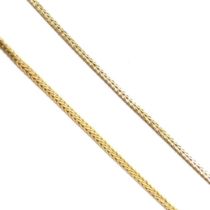 HALLMARKED 9CT GOLD FOXTAIL CHAIN NECKLACE