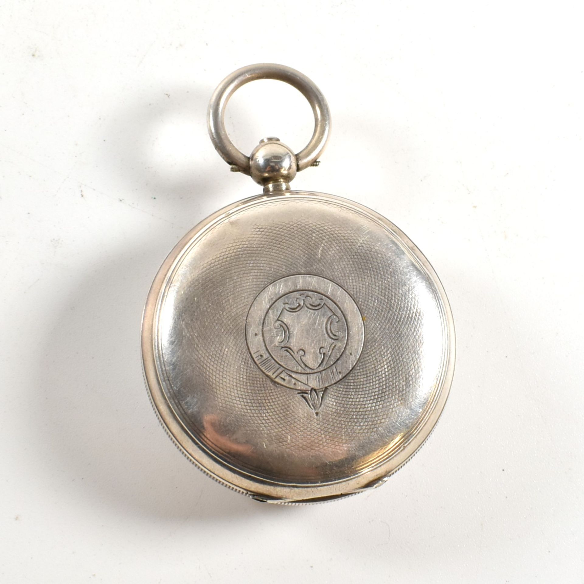 SILVER HALLMARKED JG GRAVES OPEN FACED POCKET WATCH - Image 2 of 8