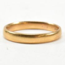 HALLMARKED 22CT GOLD BAND RING