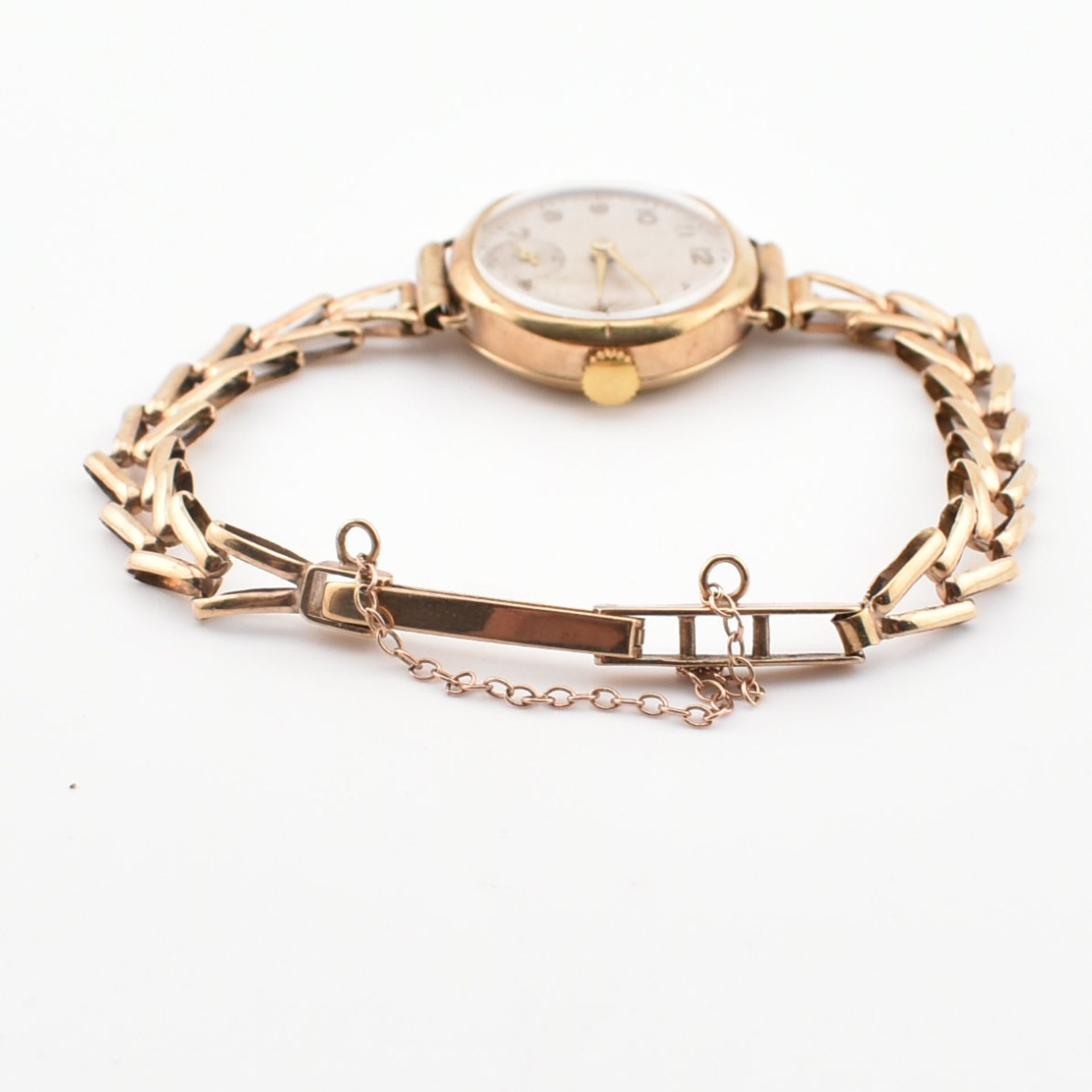 9CT GOLD HALLMARKED LADIES DRESS COCKTAIL WATCH - Image 2 of 5