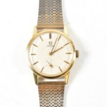 VINTAGE OMEGA GOLD PLATED MEN'S WRISTWATCH