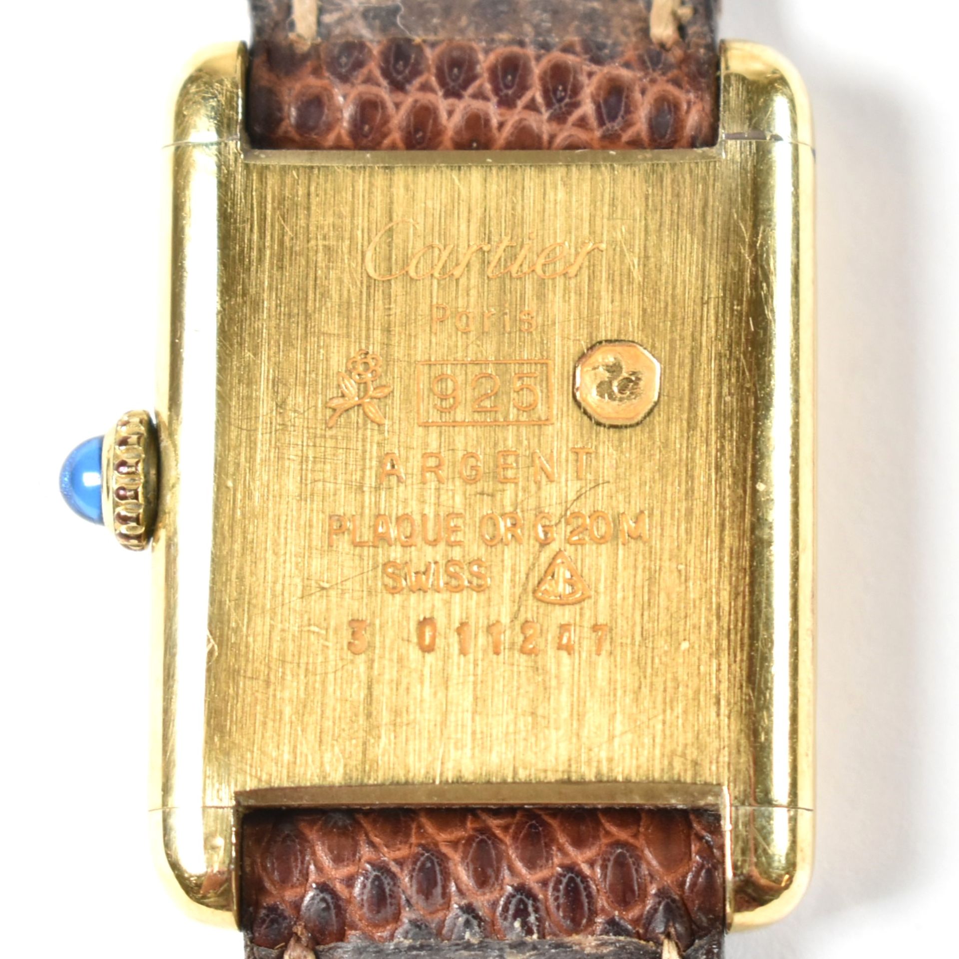 VINTAGE MUST DE CARTIER TANK WATCH - Bild 2 aus 14