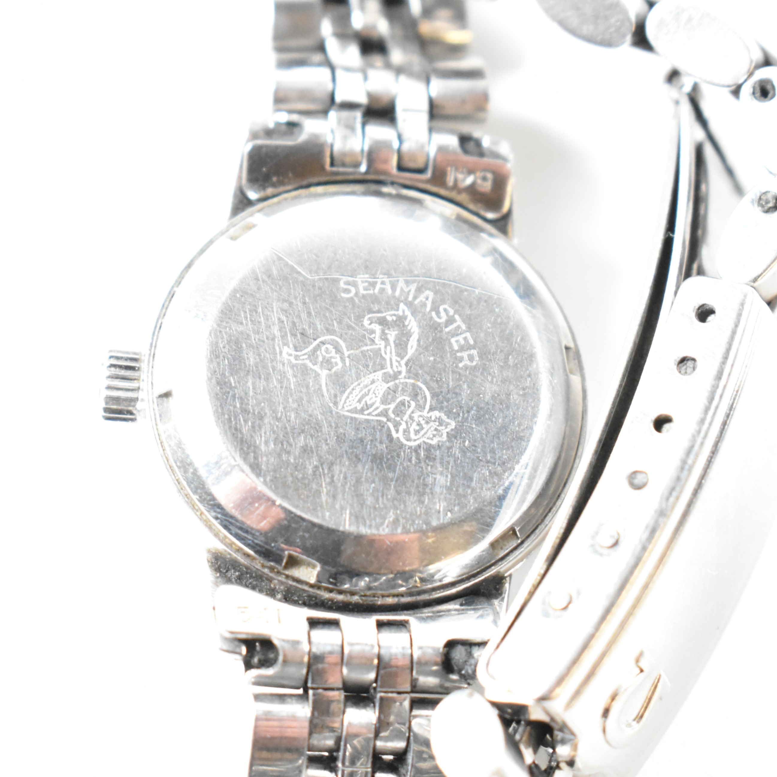 STAINLESS STEEL OMEGA LADYMATIC SEAMASTER WRISTWATCH - Image 6 of 6