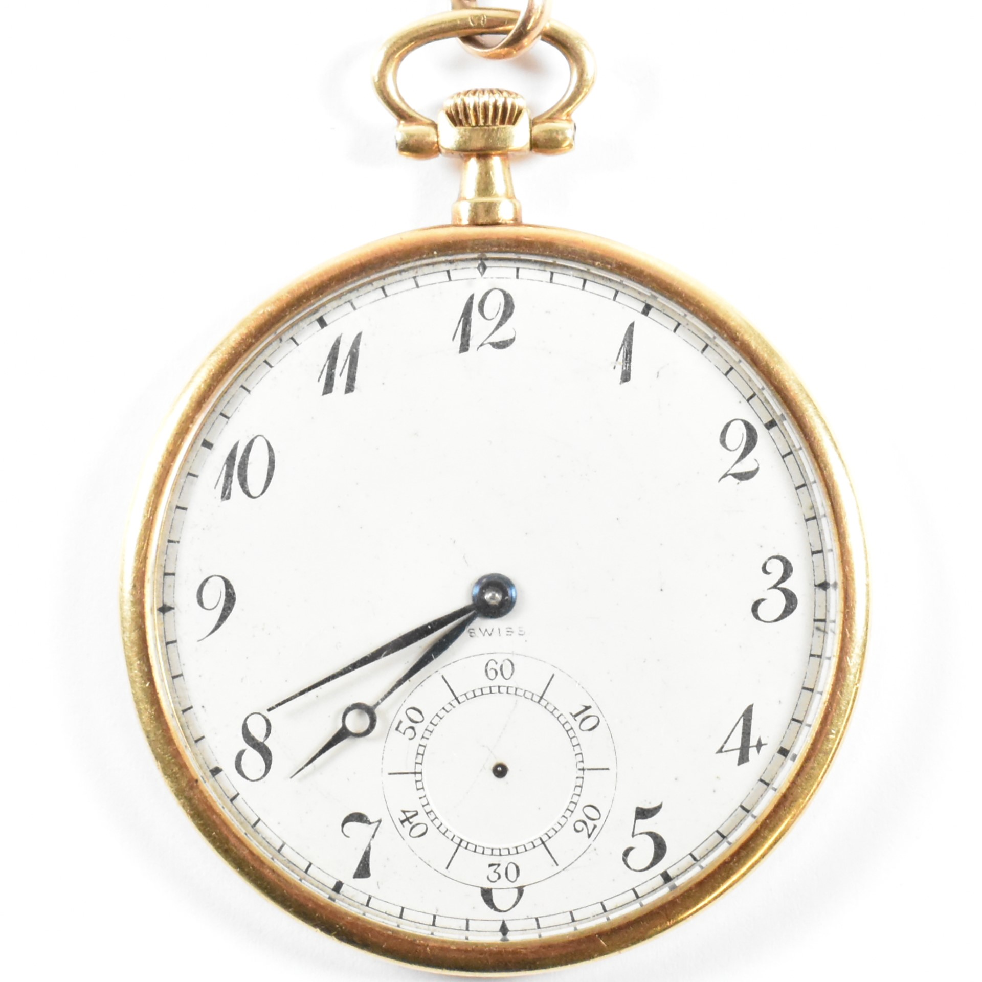 FINE PRECISION TOUCHON & CO GOLD & PLATINUM POCKET WATCH