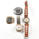 COLLECTION OF WRISTWATCHES & WATCH PARTS