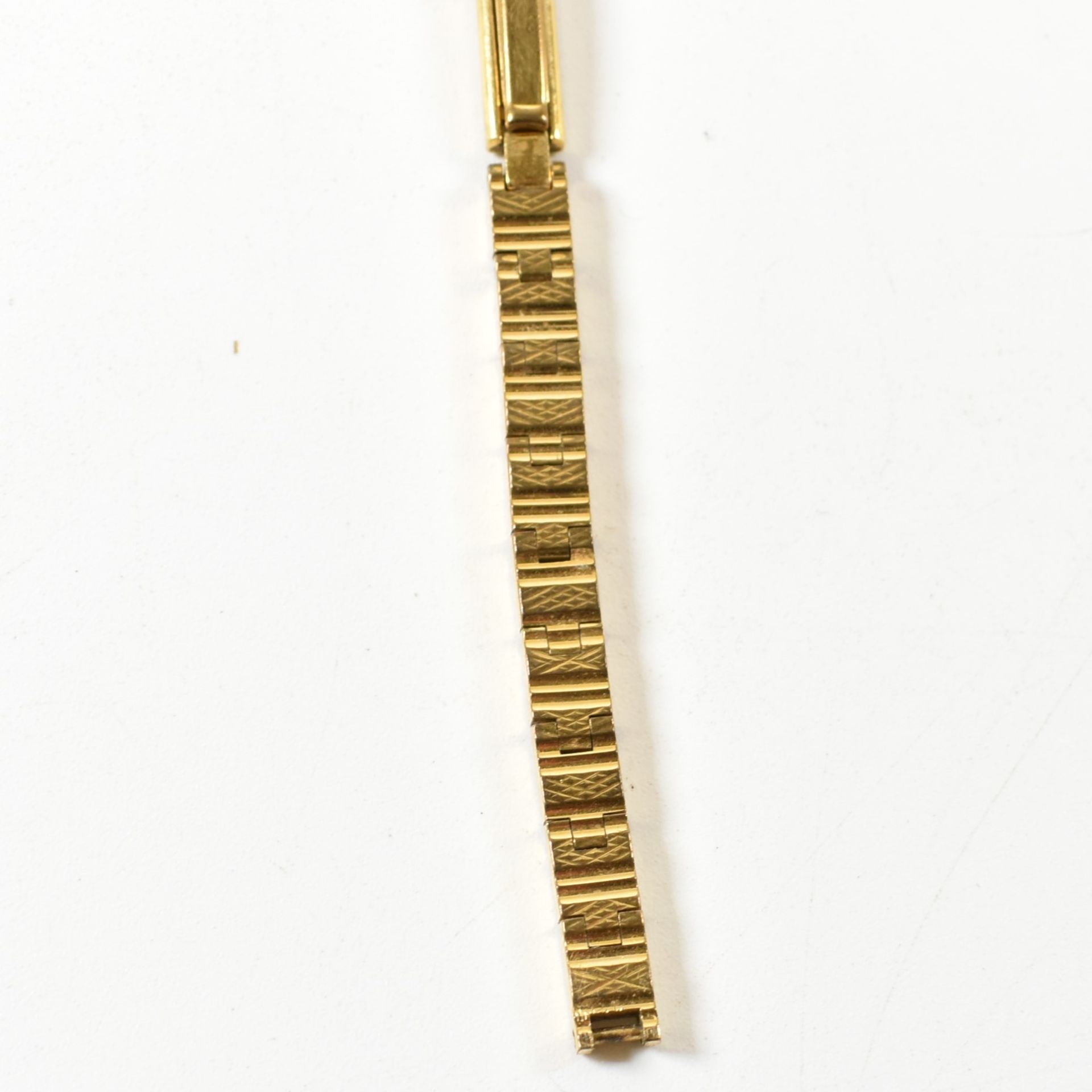 HALLMARKED 9CT GOLD OMEGA WATCH ON GILDED STRAP - Image 4 of 5