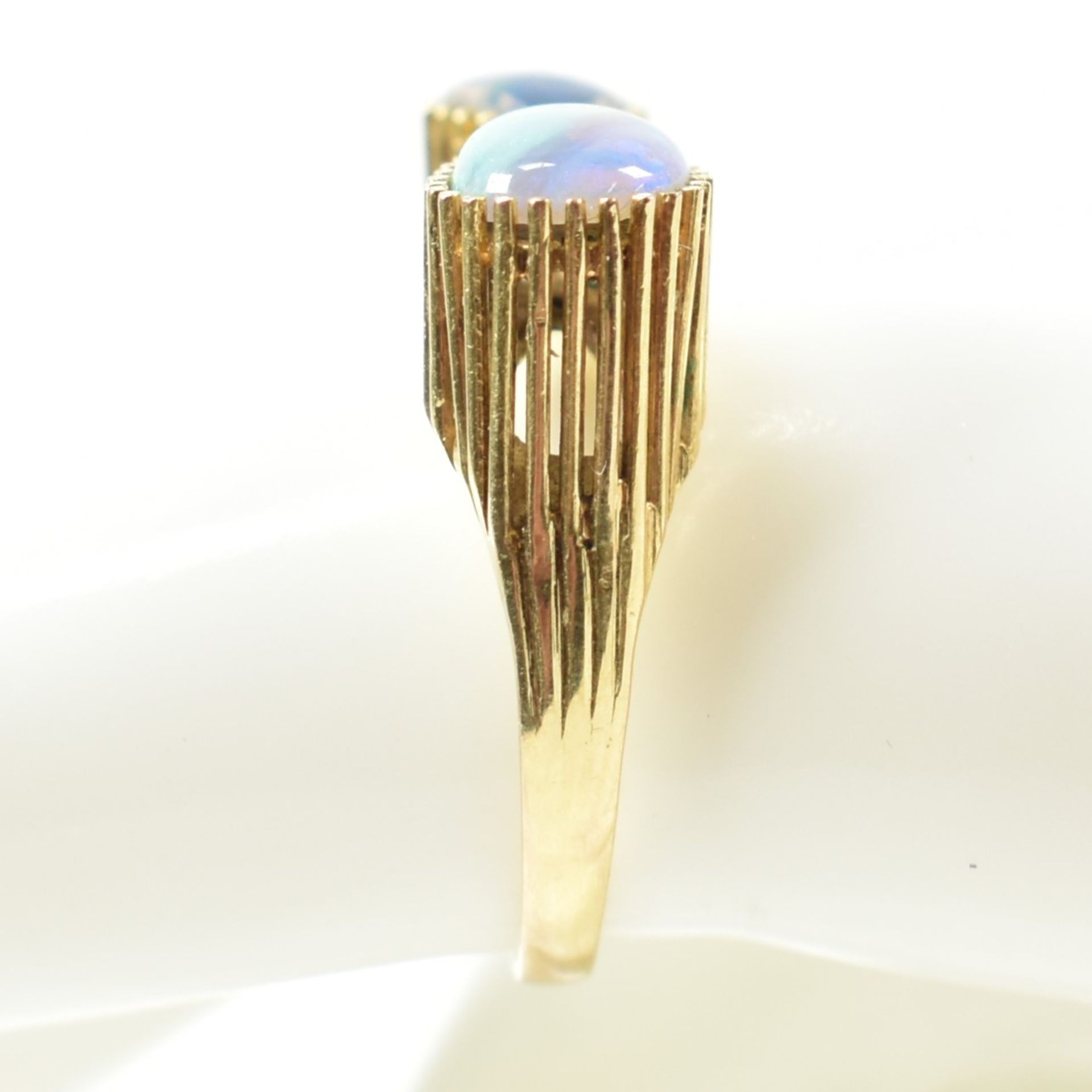 RETRO OPAL & DIAMOND RING - Bild 10 aus 10