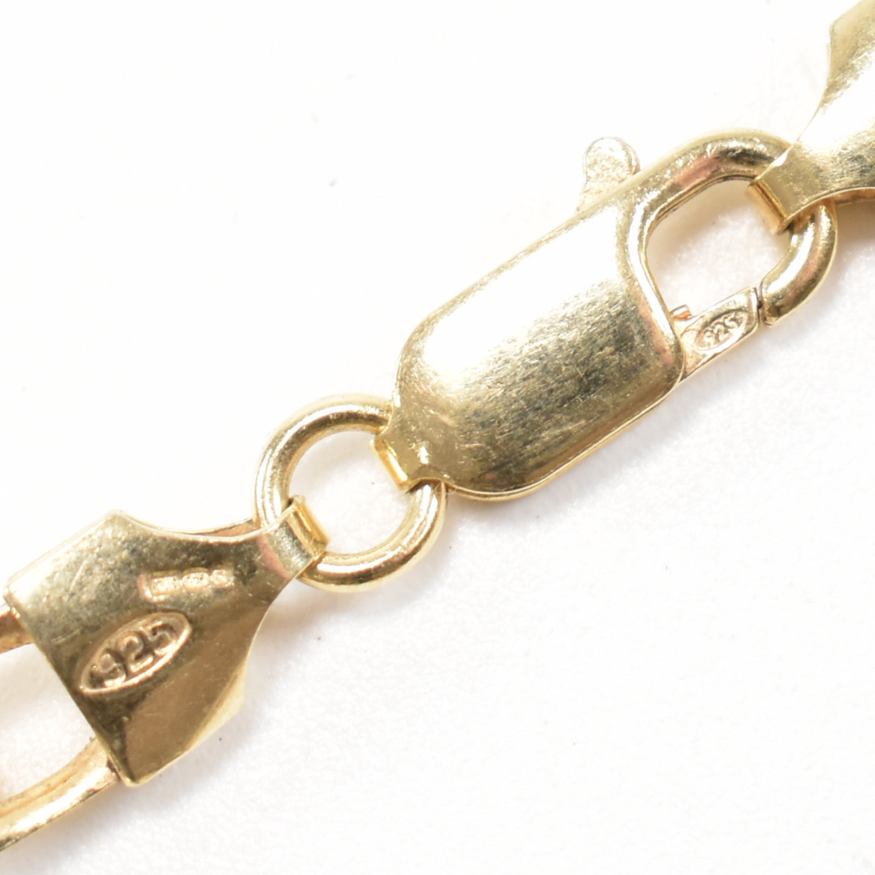 HALLMARKED ITALIAN GOLD ON 925 SILVER CHAIN - Image 3 of 4