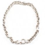 HALLMARKED 925 SILVER CABLE CHAIN NECKLACE