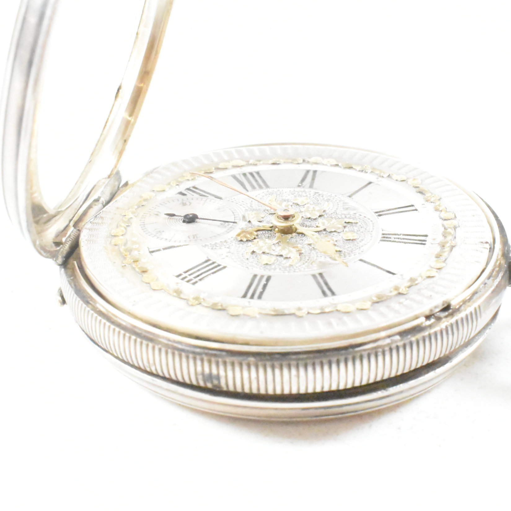 TWO EARLY 20TH CENTURY SILVER POCKET WATCHES - Image 6 of 7