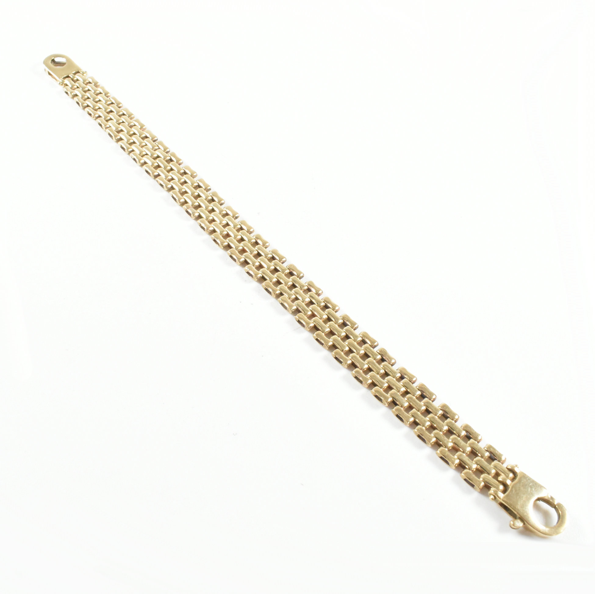 HALLMARKED 9CT GOLD CHAIN BRACELET - Image 5 of 9