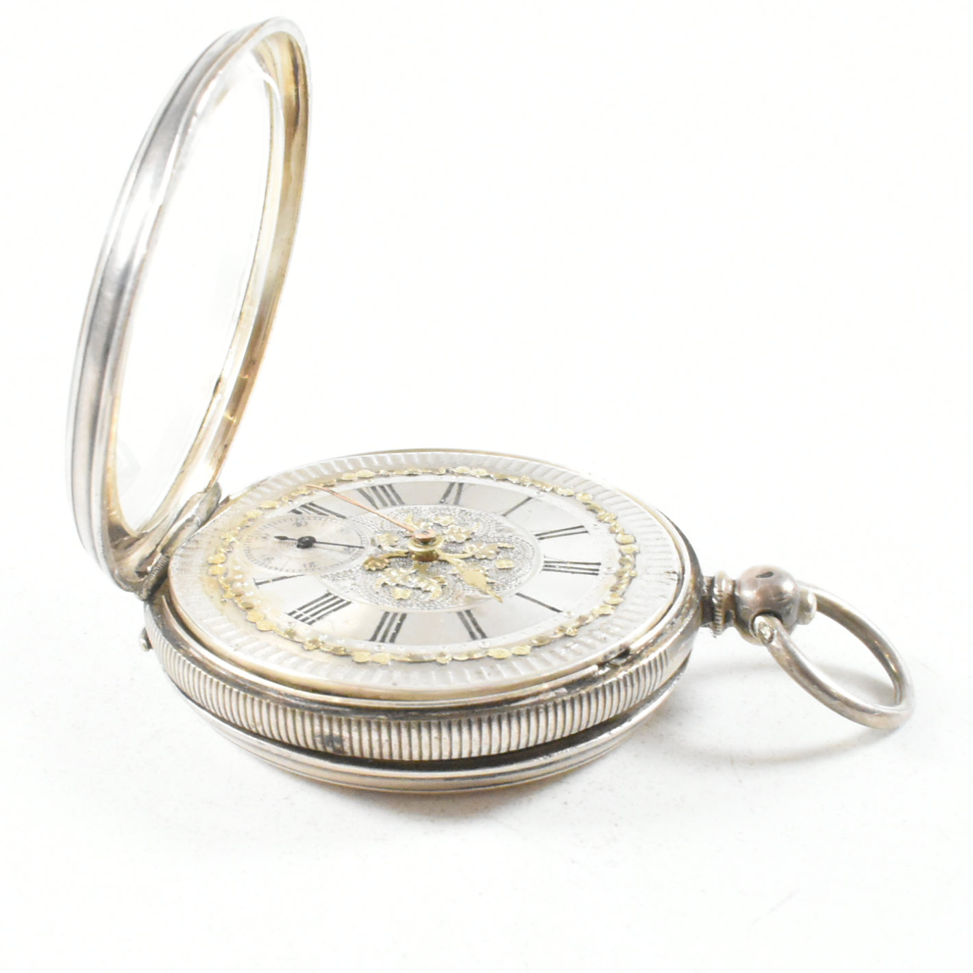 TWO EARLY 20TH CENTURY SILVER POCKET WATCHES - Image 7 of 7