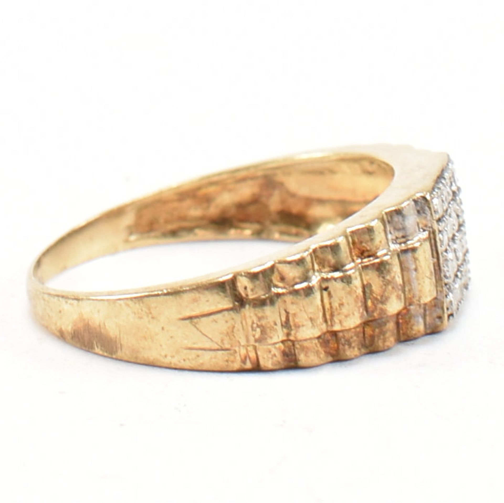 HALLMARKED 9CT GOLD & DIAMOND SIGNET RING - Image 2 of 9