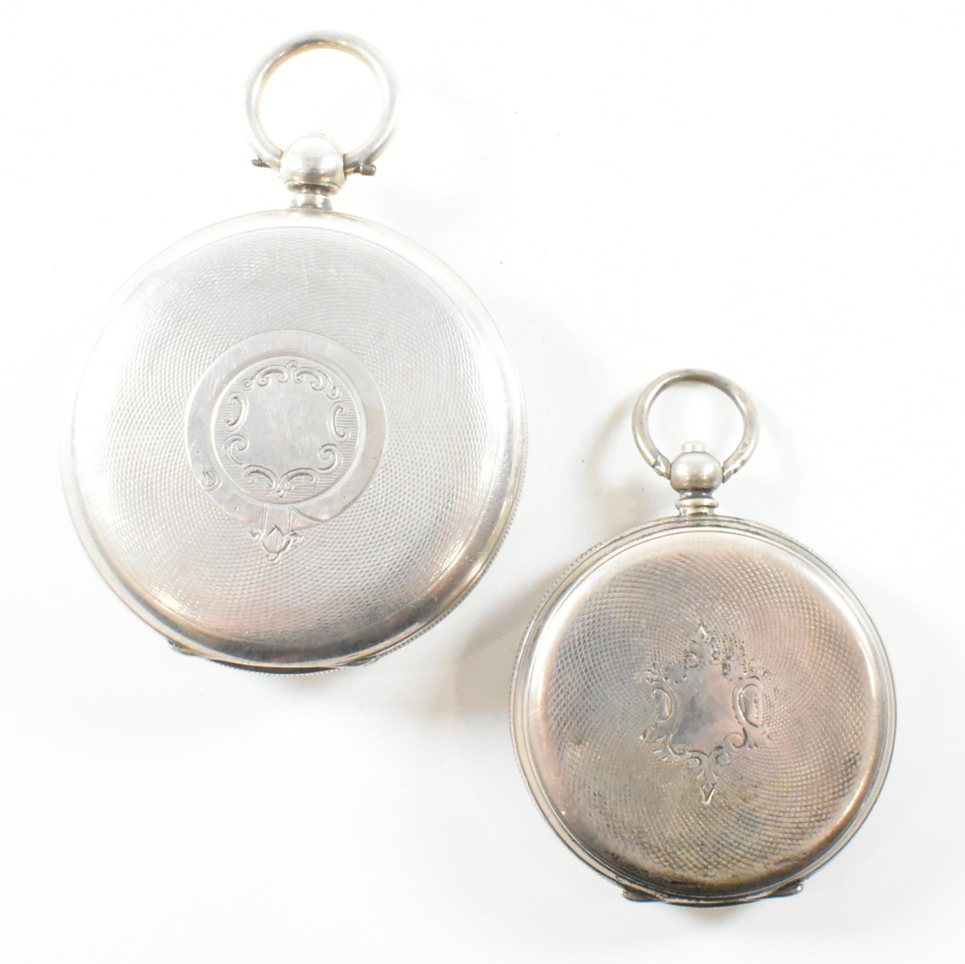 TWO EARLY 20TH CENTURY SILVER POCKET WATCHES - Image 2 of 7