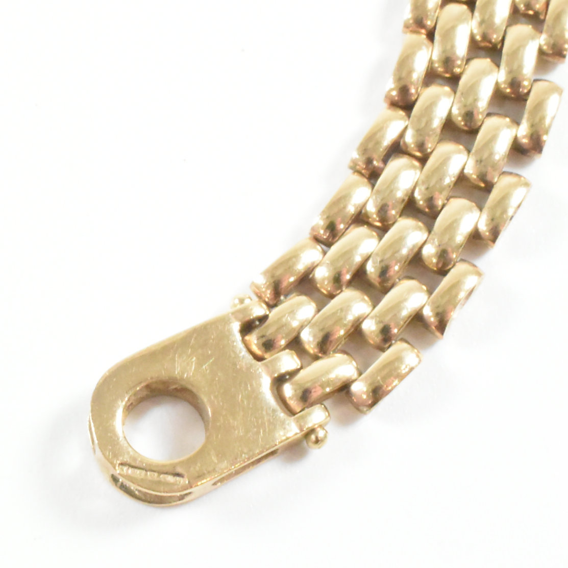 HALLMARKED 9CT GOLD CHAIN BRACELET - Image 9 of 9