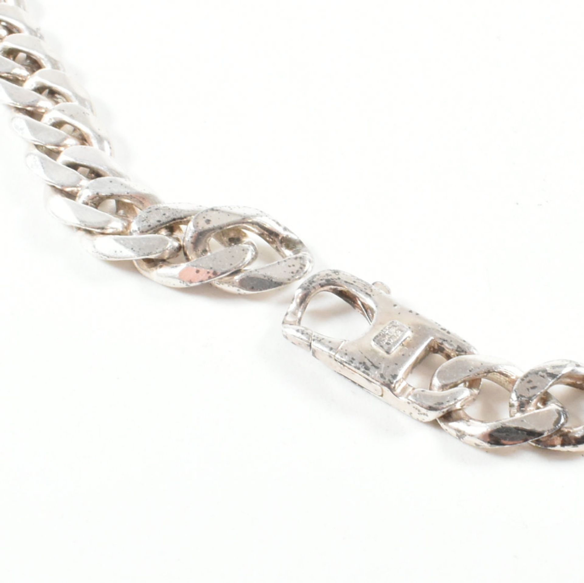 HALLMARKED SILVER NECKLACE CHAIN - Image 4 of 5