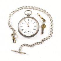 HALLMARKED JG GRAVES EXPRESS ENGLISH LEVER POCKET WATCH