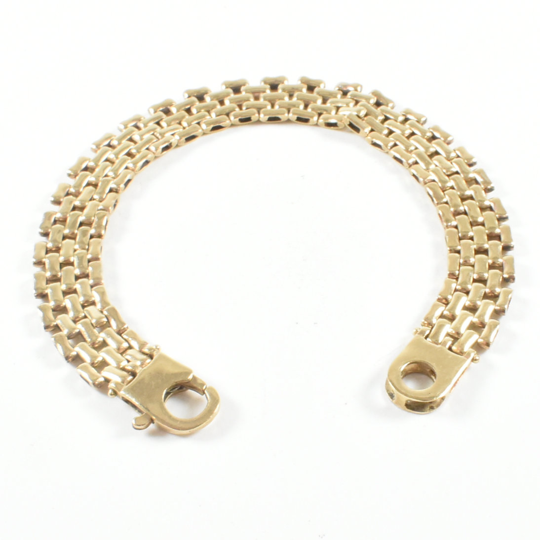 HALLMARKED 9CT GOLD CHAIN BRACELET - Image 6 of 9