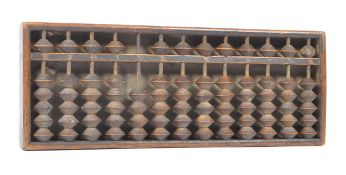 EARLY 20TH CENTURY CHINESE WOOD ABACUS