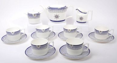 TANG HUAYI - DECO STYLE FINE BONE CHINA TEA SERVICE