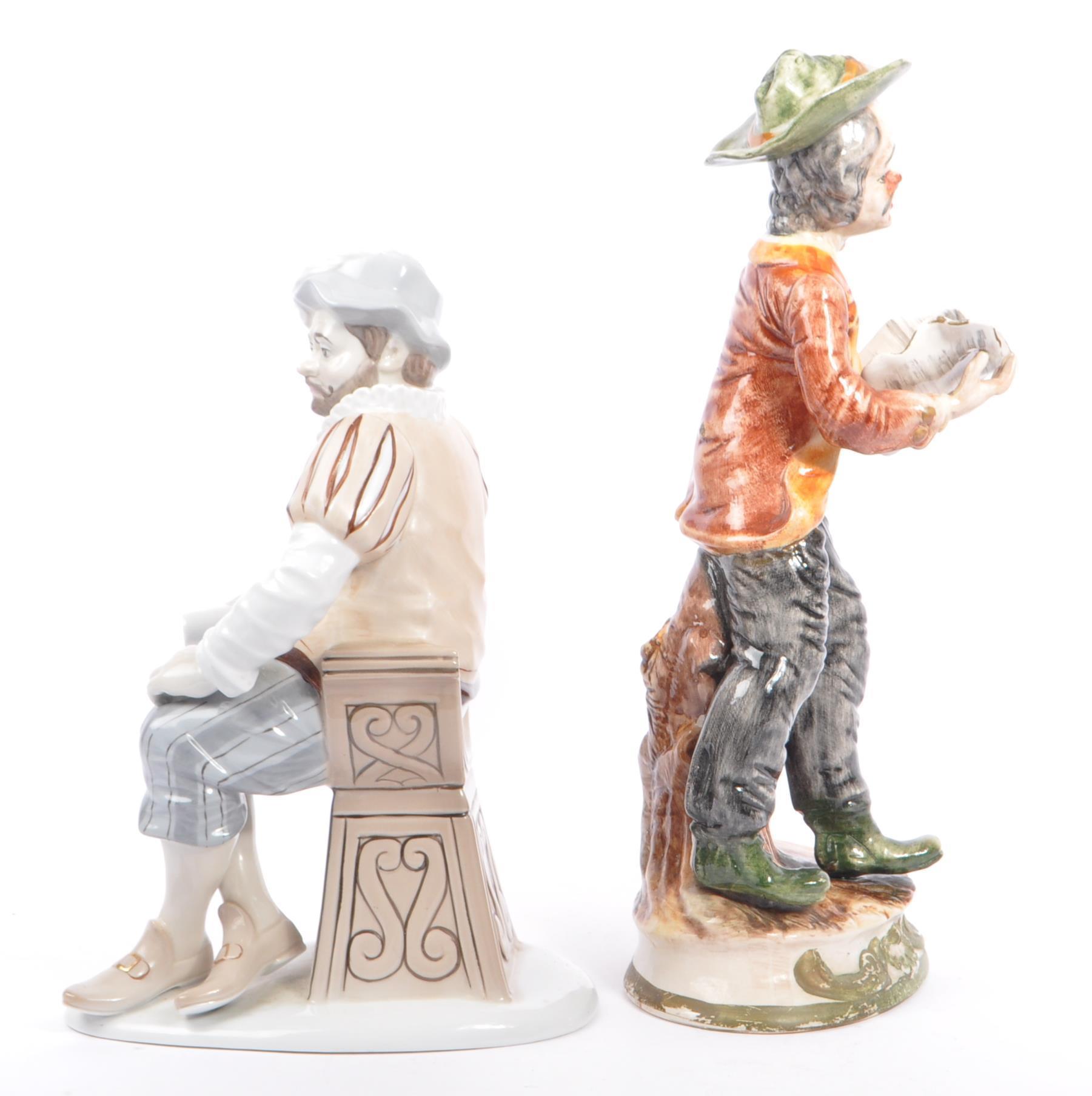 20TH CENTURY CAPODIMONTE PREACHING & D'ART SPAIN FIGURINES - Image 4 of 7