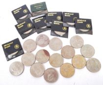 COLLECTION OF 24 X BRITISH CURRENCY 'CROWNS' COINAGE
