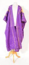 1940S KANJIVARAM STYLE FORMAL SILK ROBE SHAWL