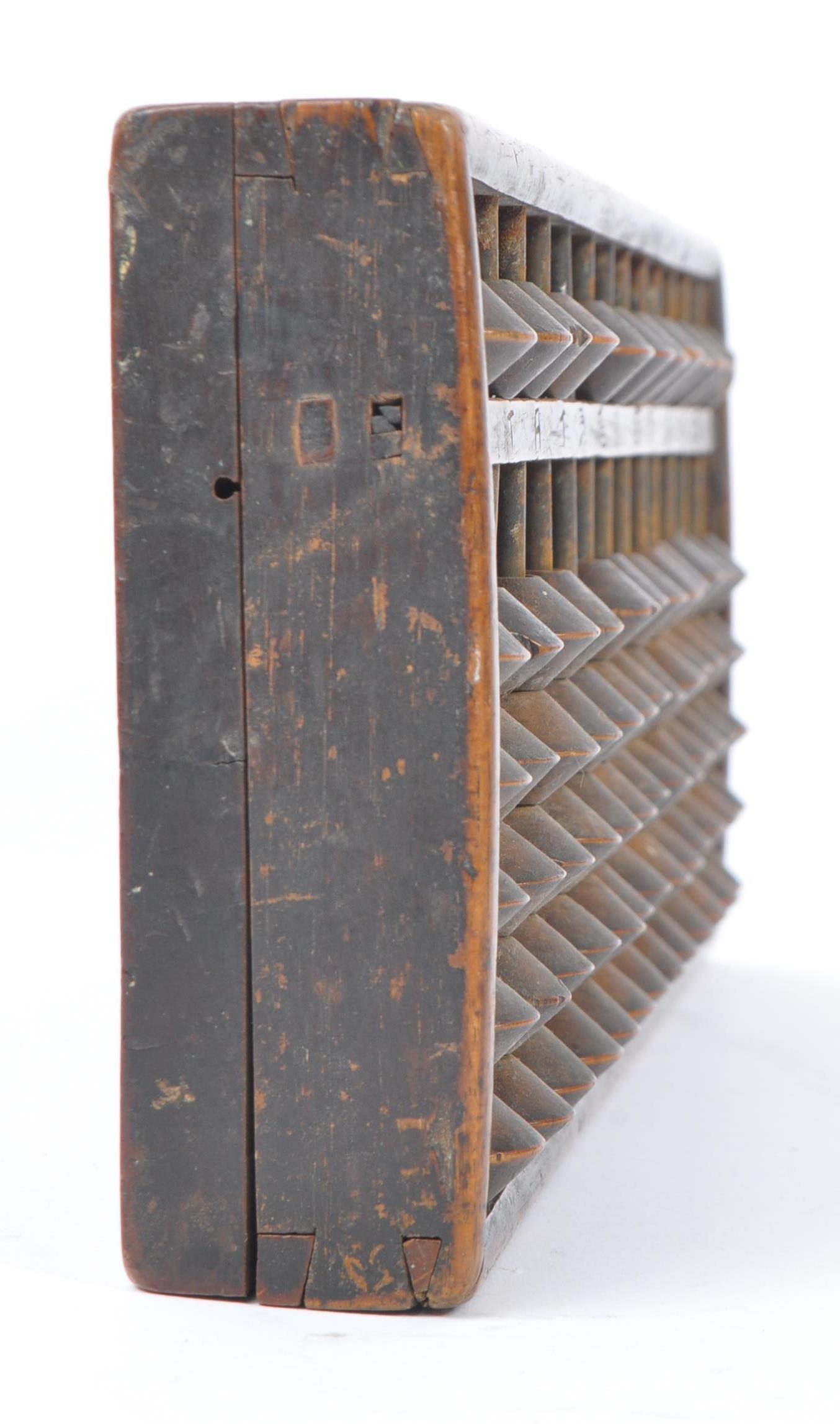 EARLY 20TH CENTURY CHINESE WOOD ABACUS - Image 2 of 6