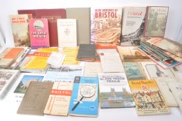 BRISTOL INTEREST - COLLECTION OF RELATED BOOKS AND EPHEMERA